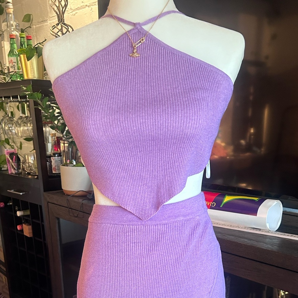Lulus Lavendar 2 piece set - Picture 2 of 7